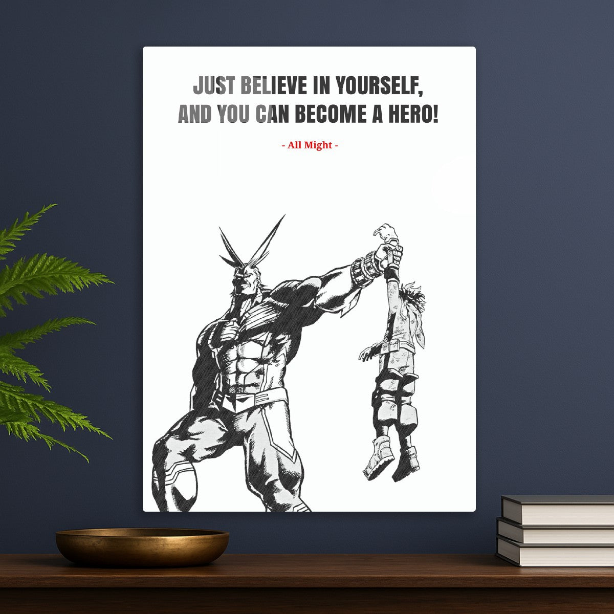 All might, My Hero Academia
