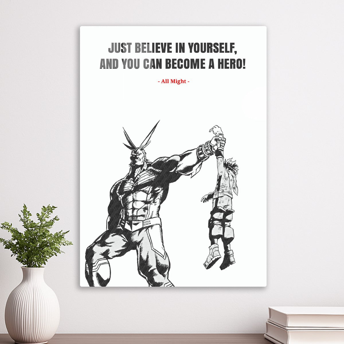 All might, My Hero Academia