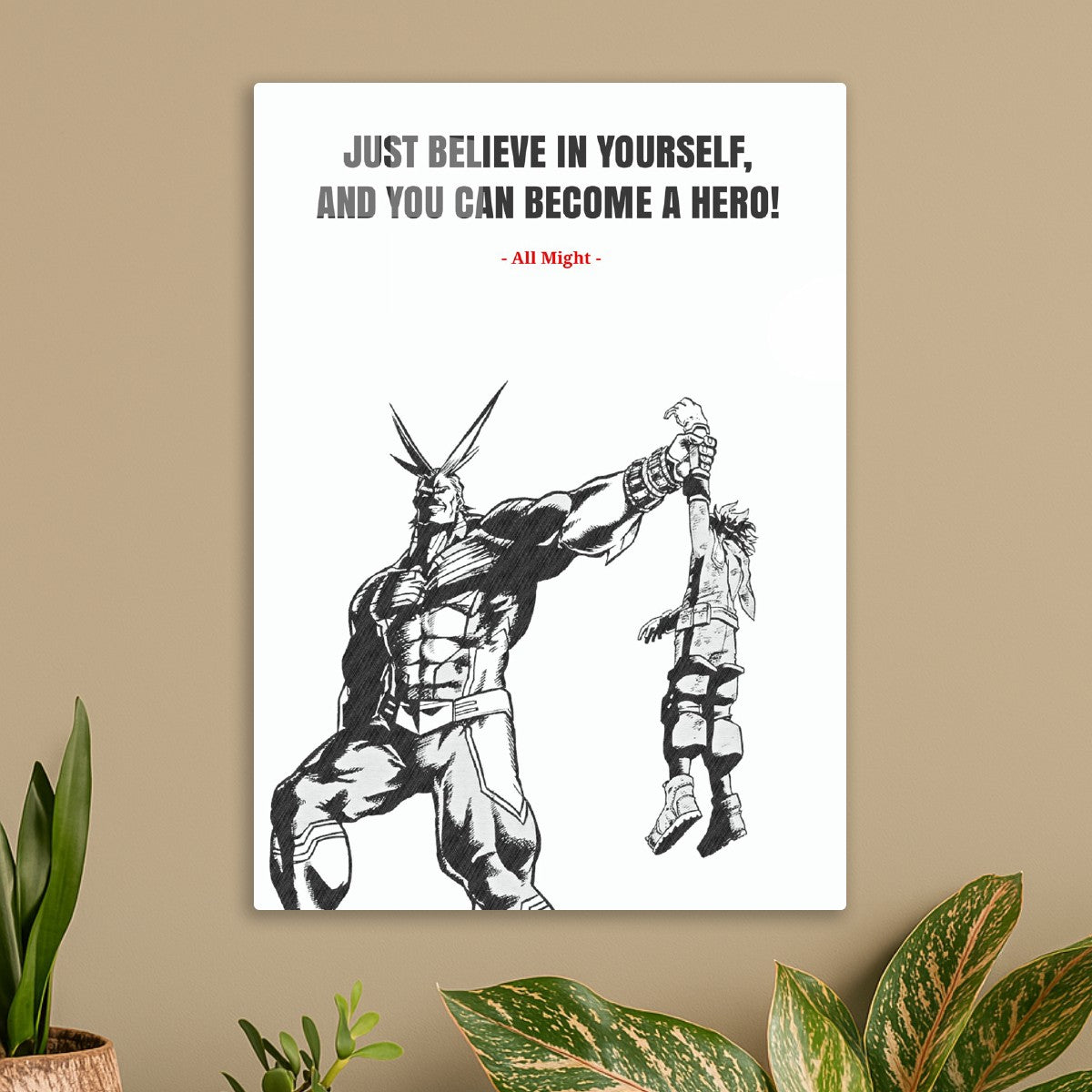 All might, My Hero Academia