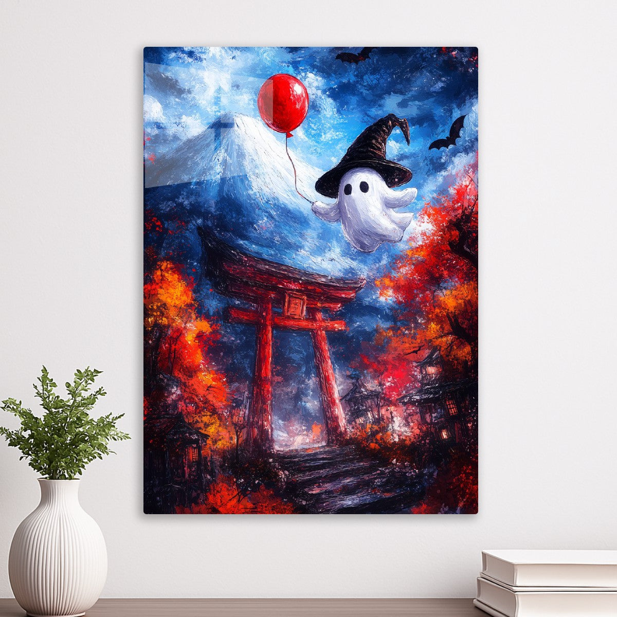 Ghostly Journey Over Autumn Sh