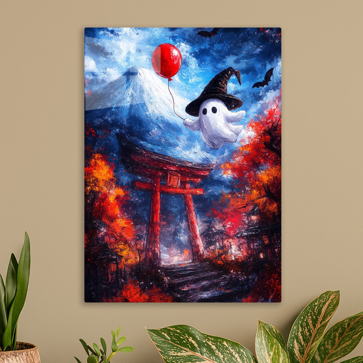 Ghostly Journey Over Autumn Sh