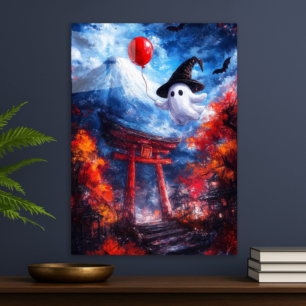 Ghostly Journey Over Autumn Sh