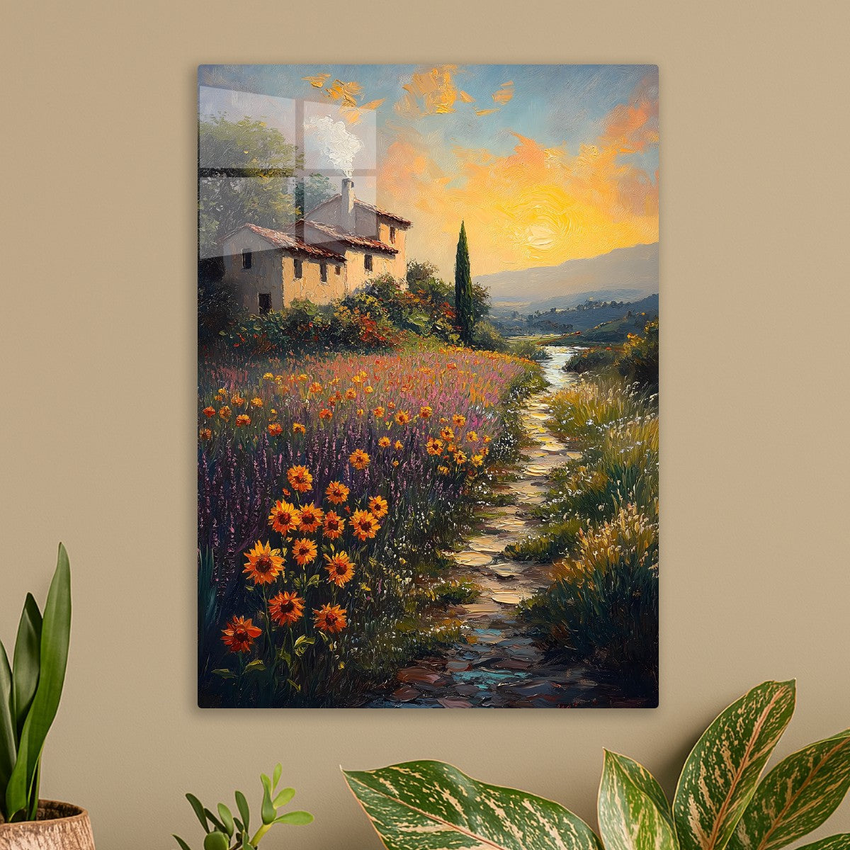 Sunlit Meadow Pathway