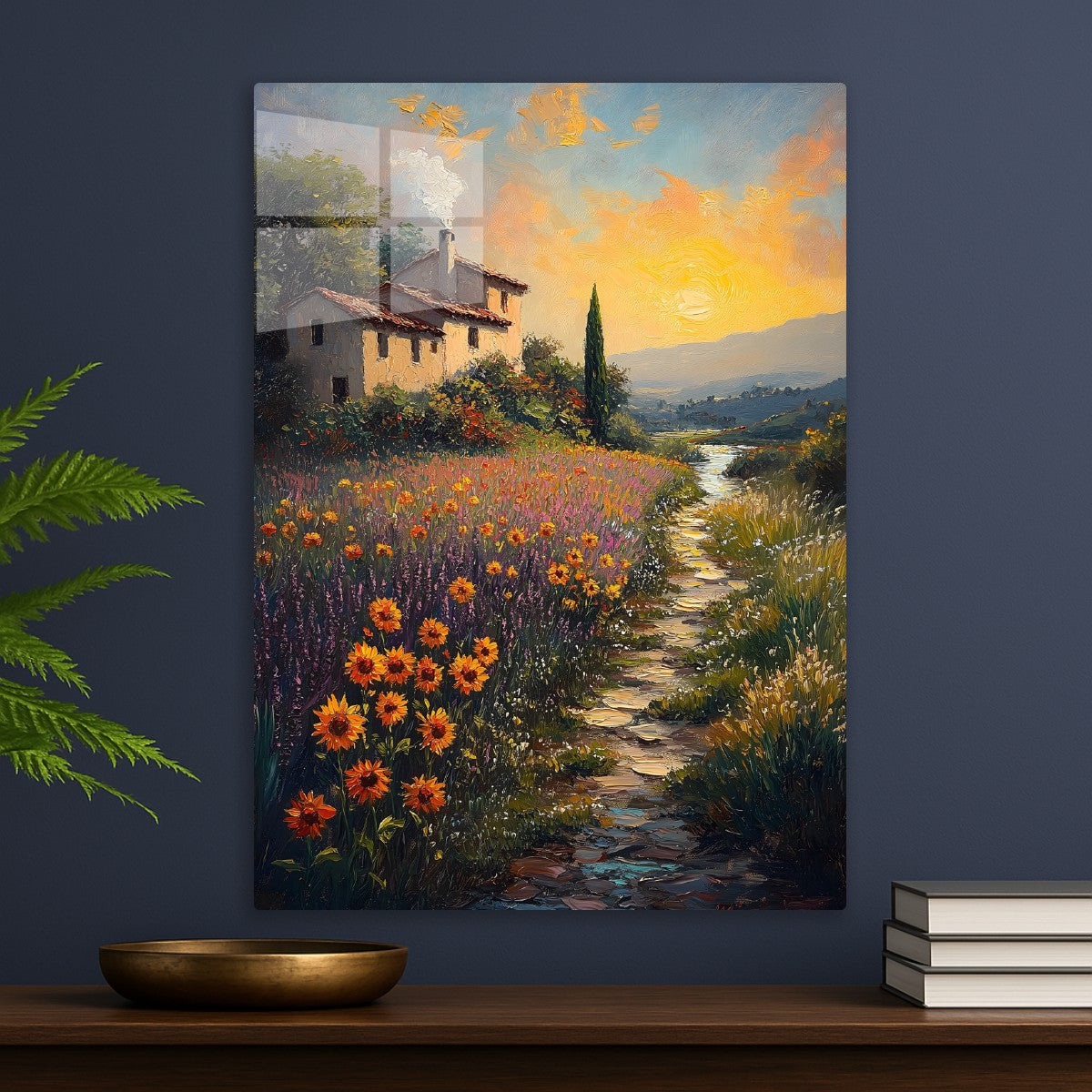 Sunlit Meadow Pathway