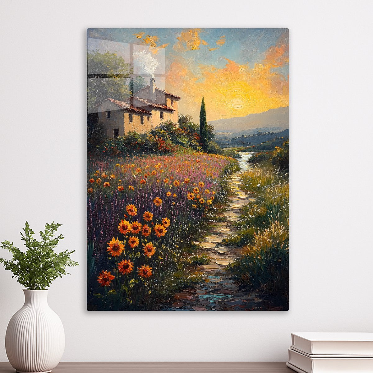 Sunlit Meadow Pathway