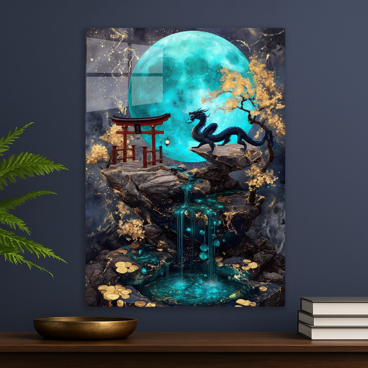 Dragon's Moonlit Haven