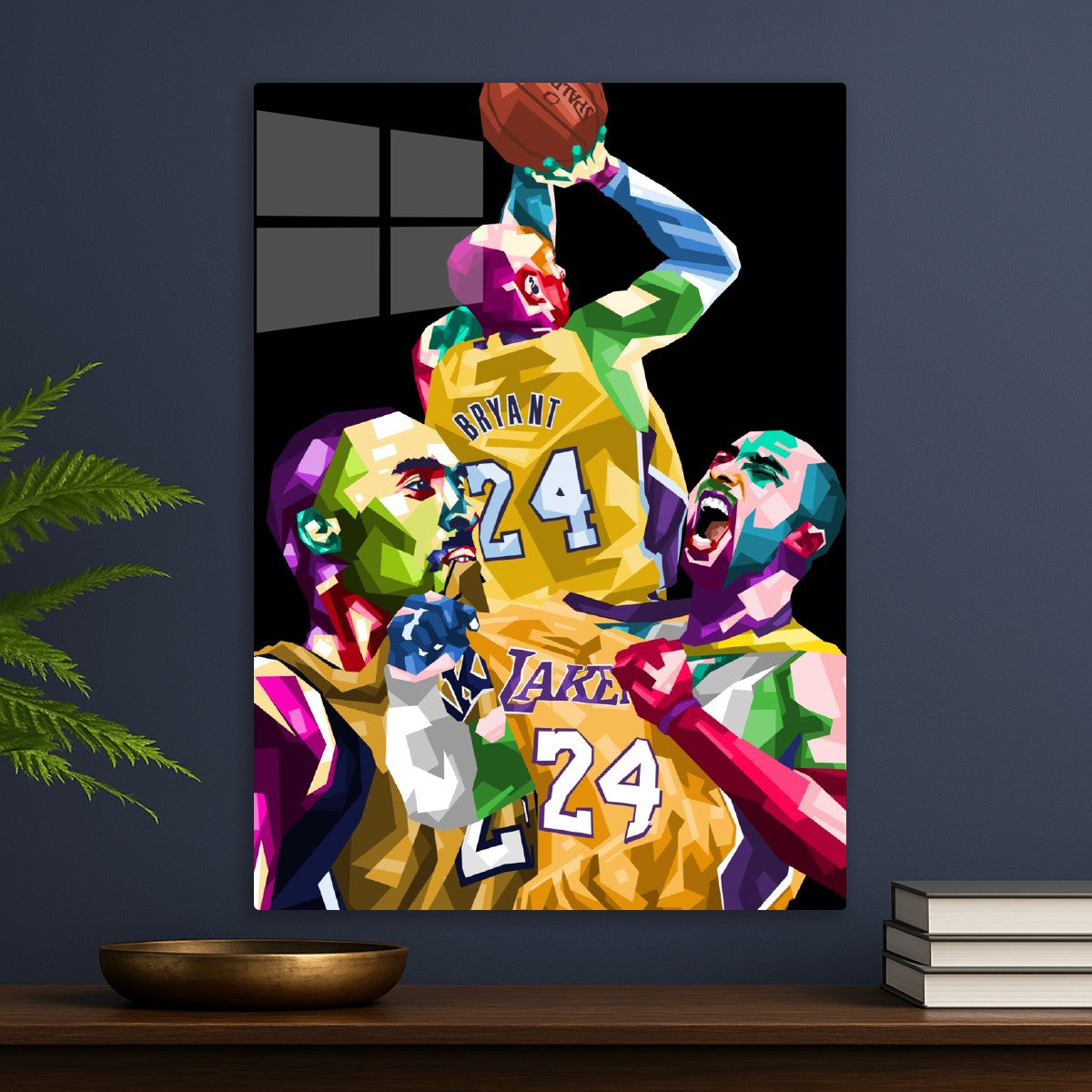 Kobe Bryant Pop art style