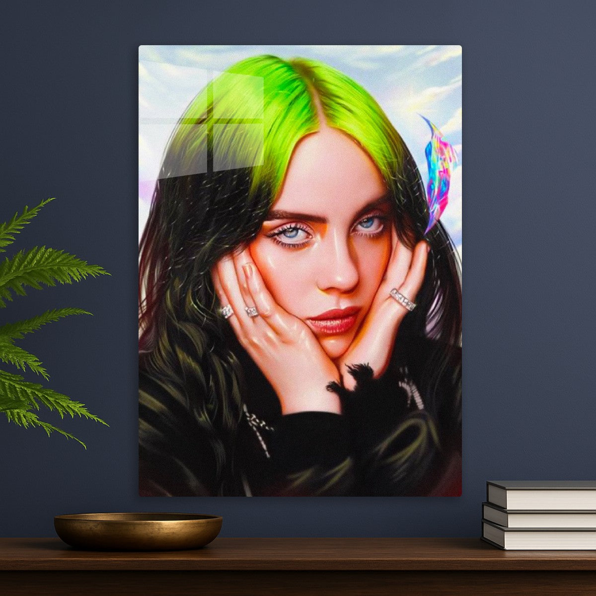 Billie Eilish Green Hair
