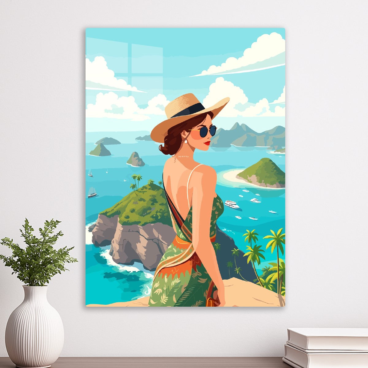 Tropical Scenery Gaze