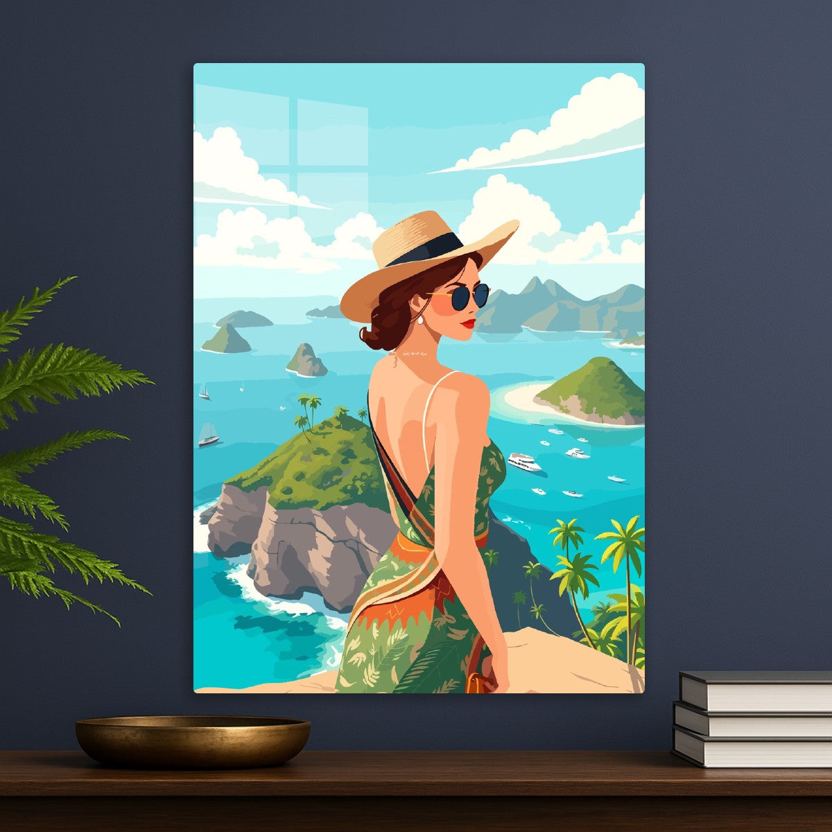 Tropical Scenery Gaze