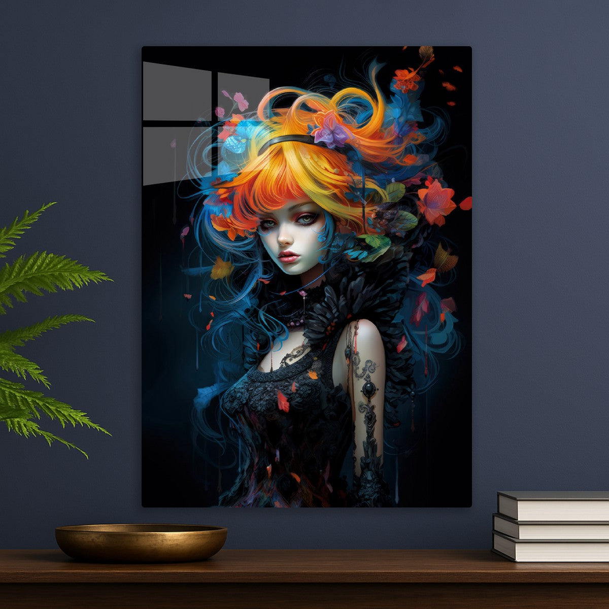 Fantasy Colorful Girl 