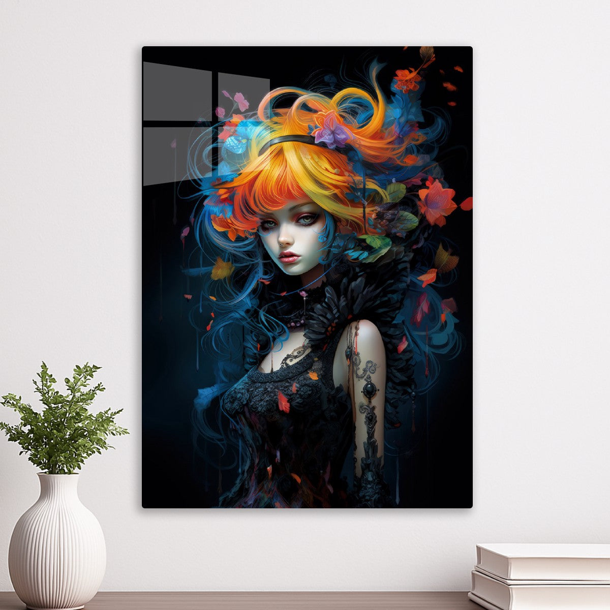 Fantasy Colorful Girl 