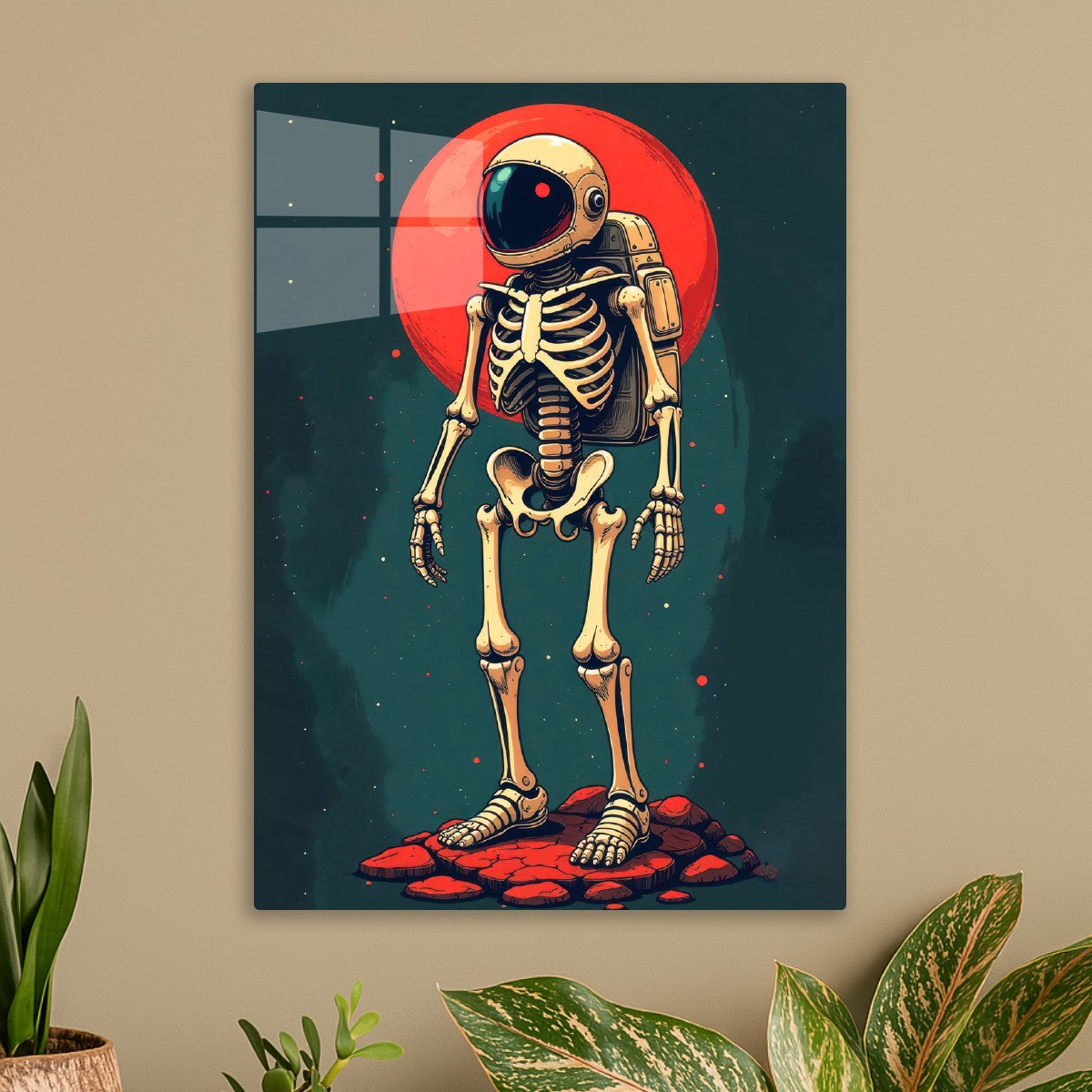 Fantasy Space Skeleton