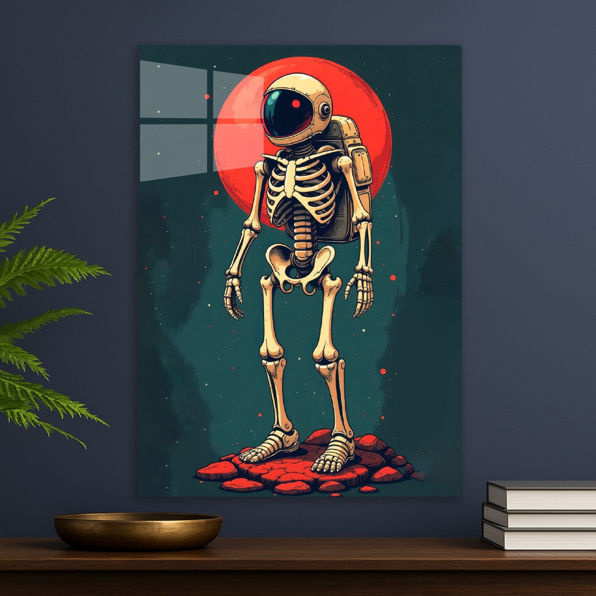 Fantasy Space Skeleton