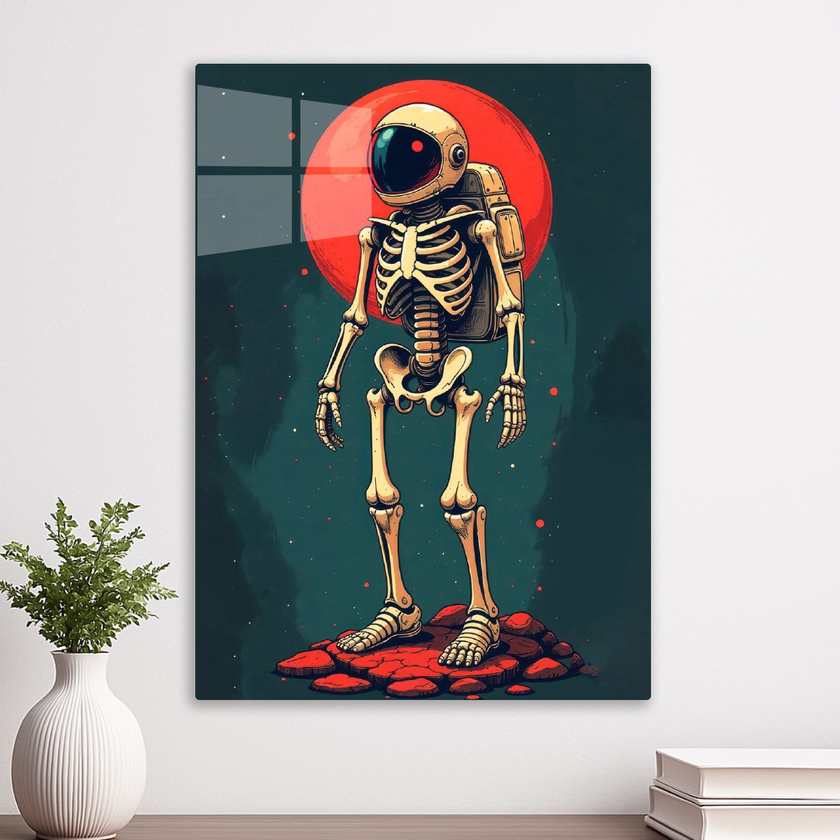 Fantasy Space Skeleton