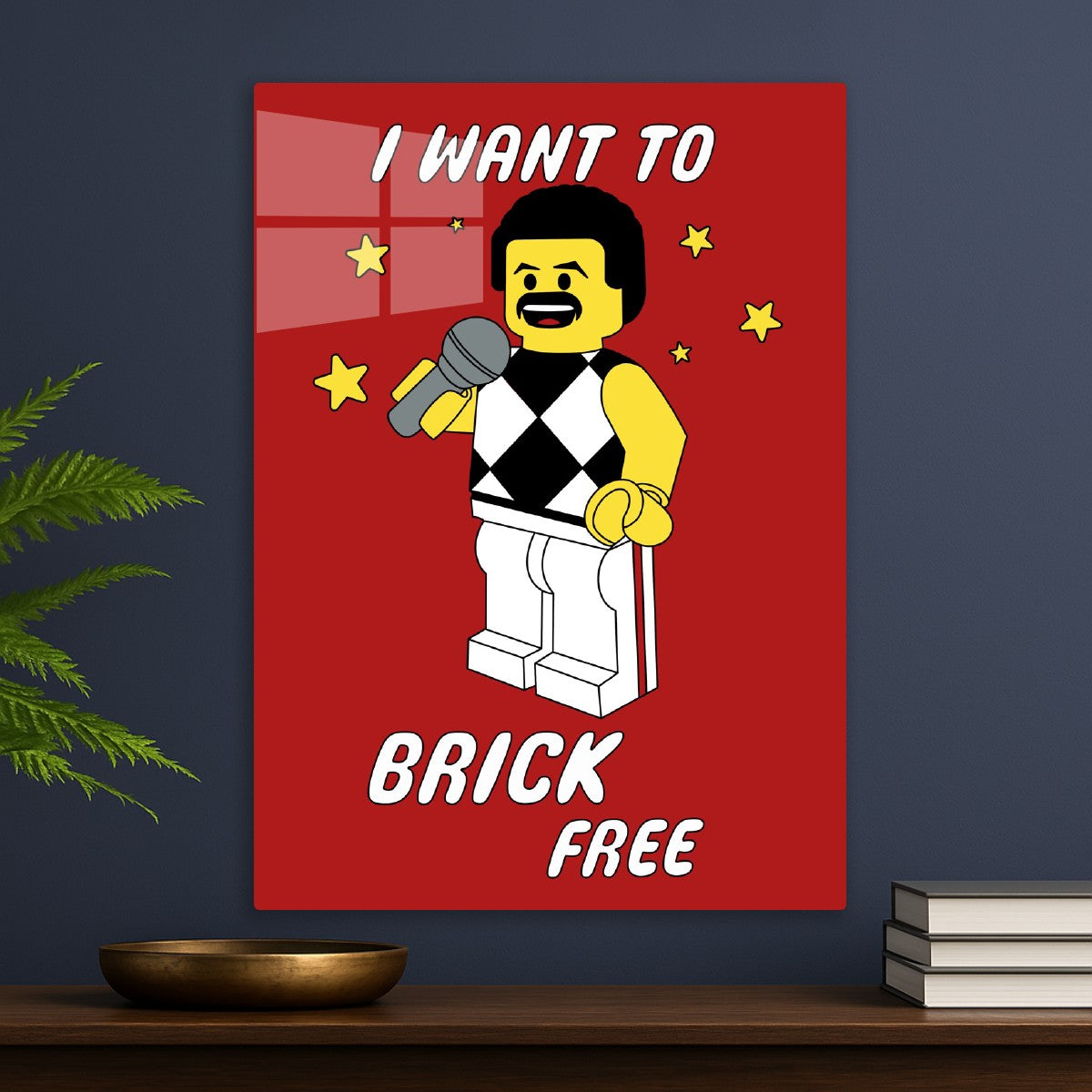 I want to brick free