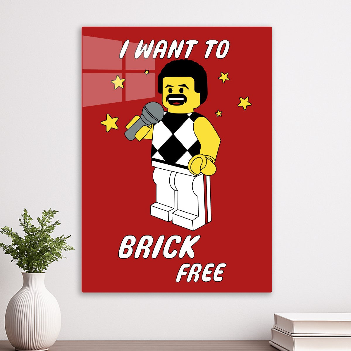 I want to brick free