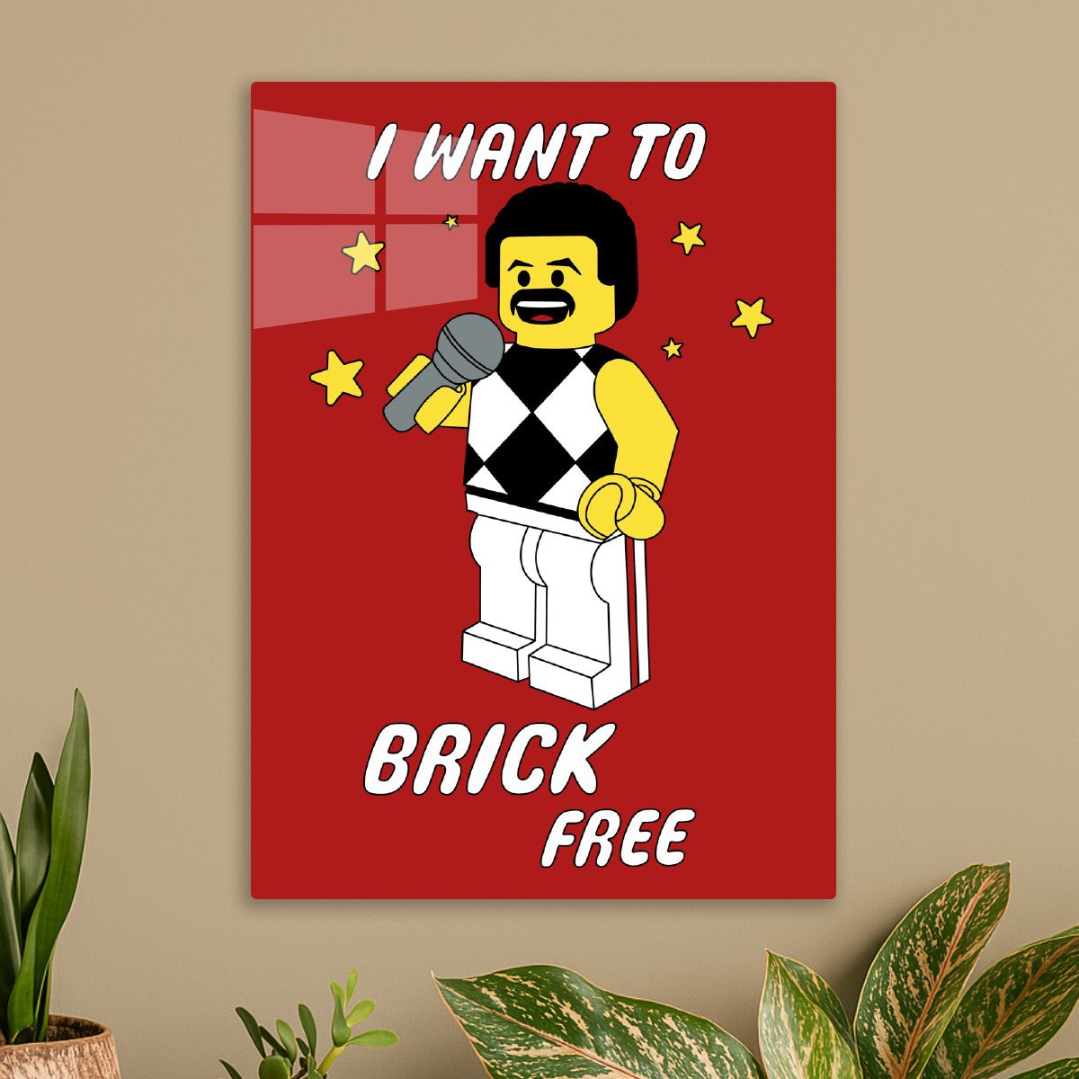 I want to brick free