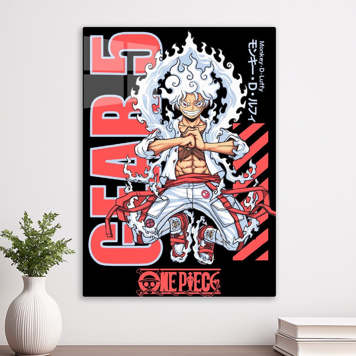Luffy gear 5 , One Piece