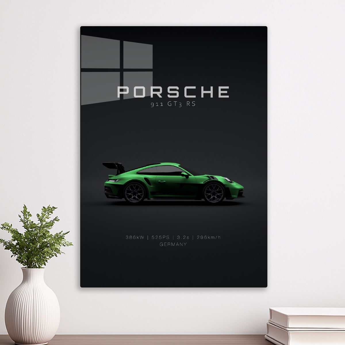 Porsche 911 GT3 RS 2022 Green 