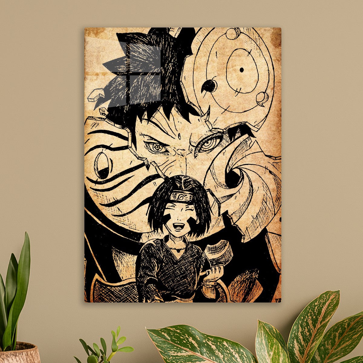 Obito and rin, Naruto