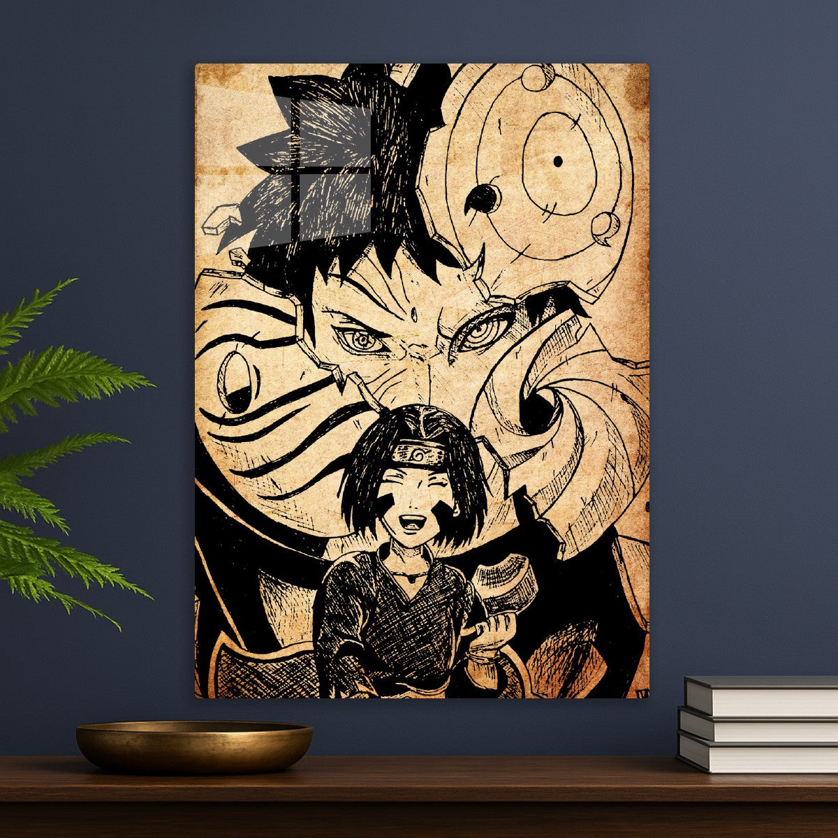 Obito and rin, Naruto