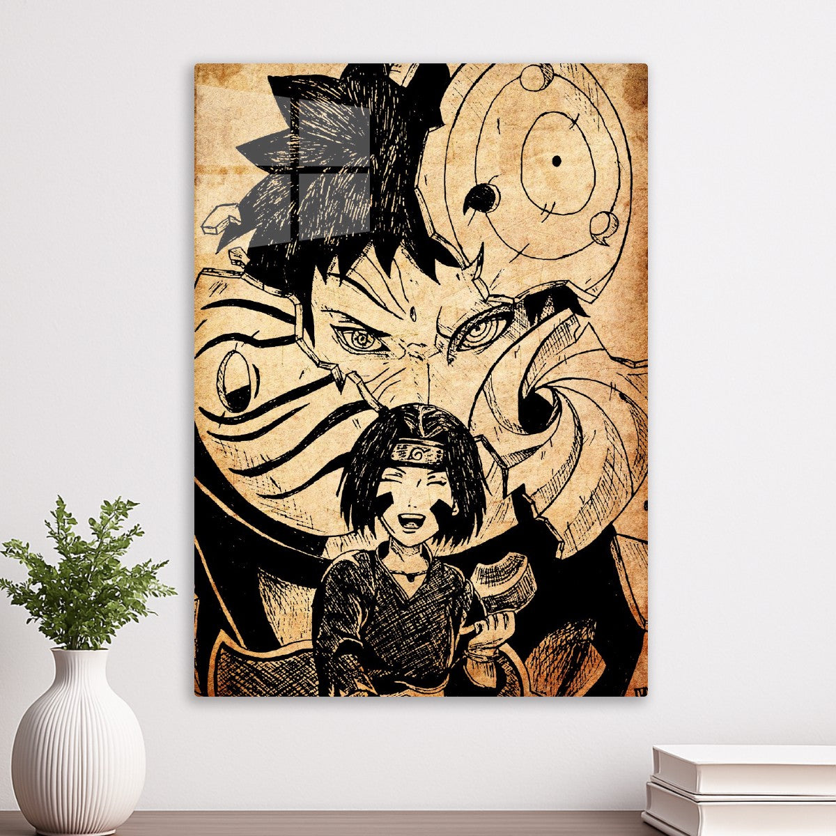 Obito and rin, Naruto