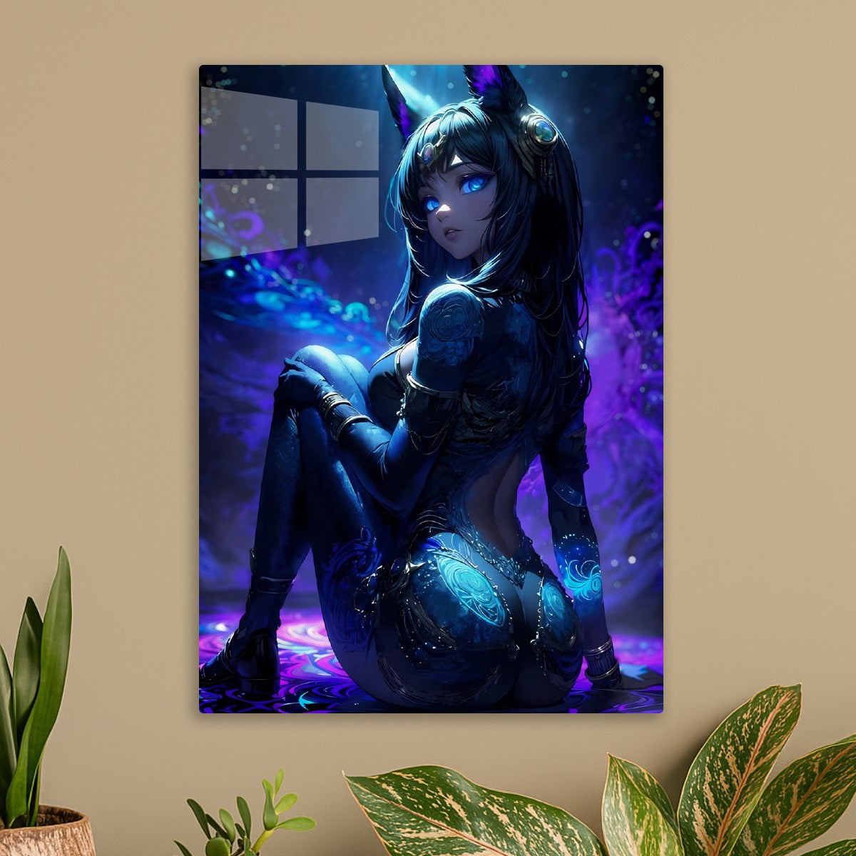Enigmatic Starry Gaze