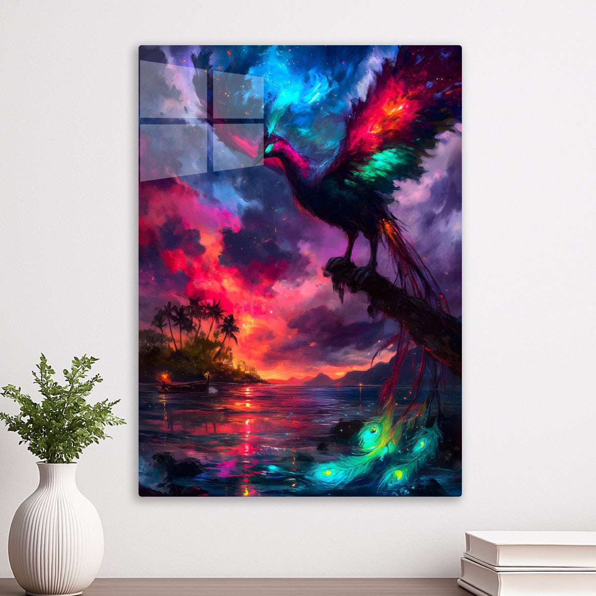 Radiant Phoenix at Sunset