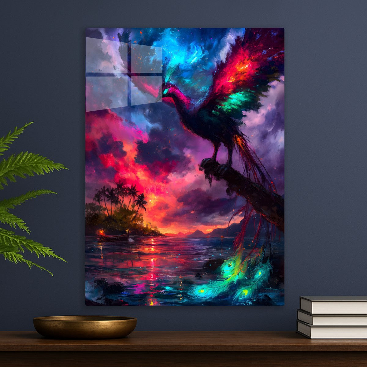Radiant Phoenix at Sunset