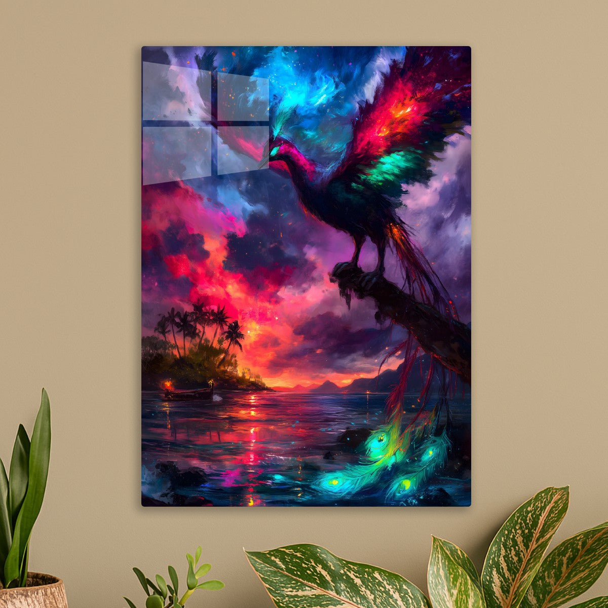 Radiant Phoenix at Sunset