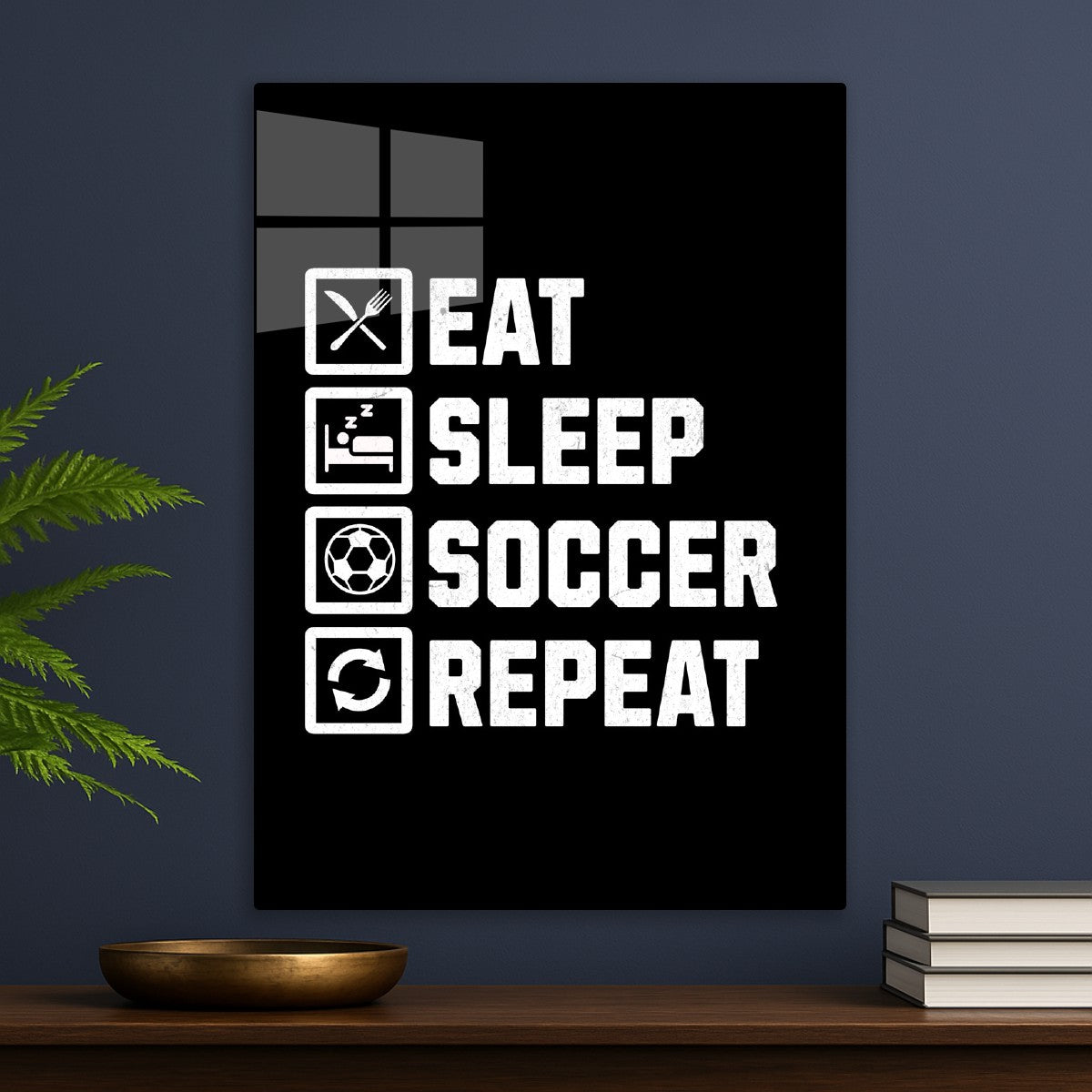 Eat sleep soccer repeat