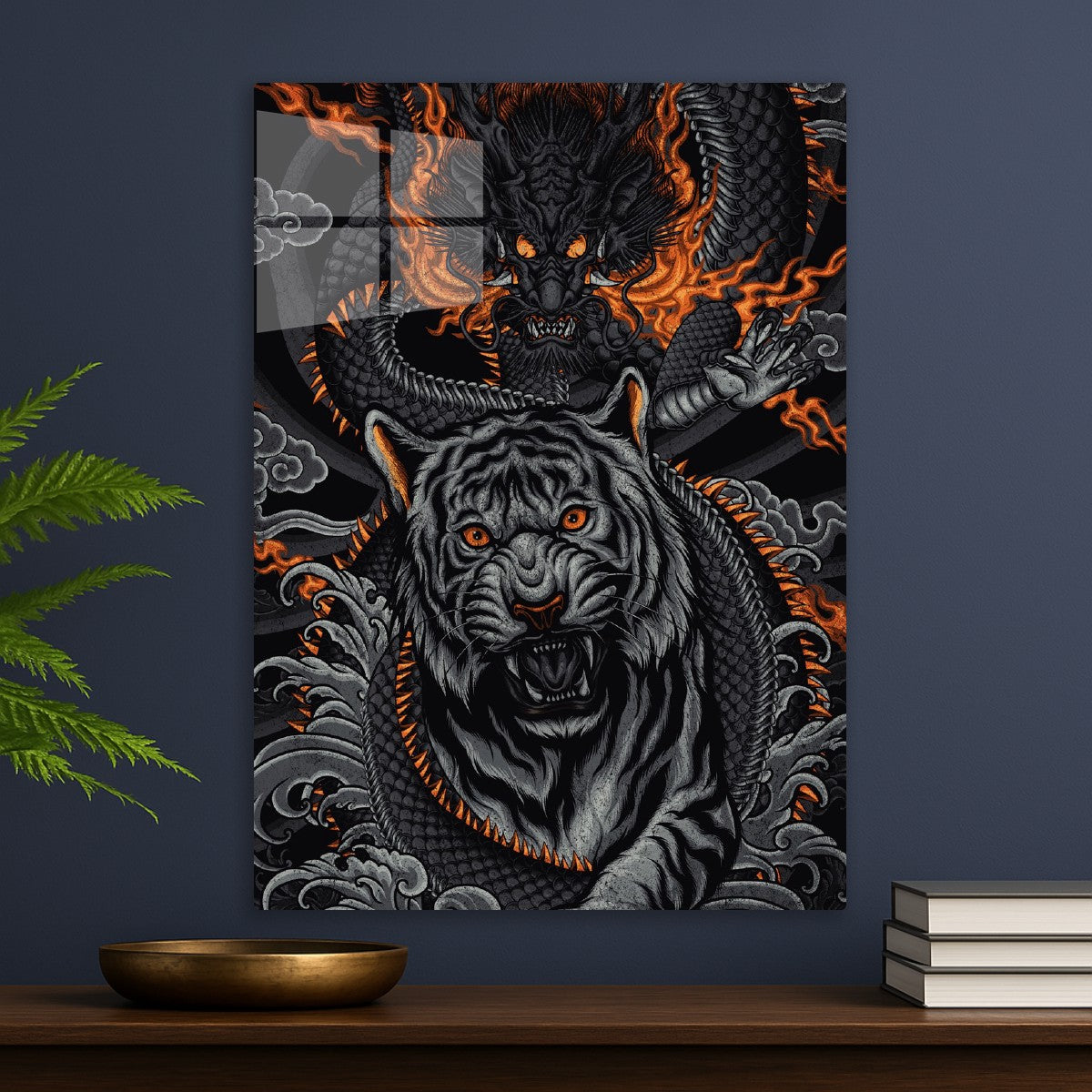 Dragon and tiger