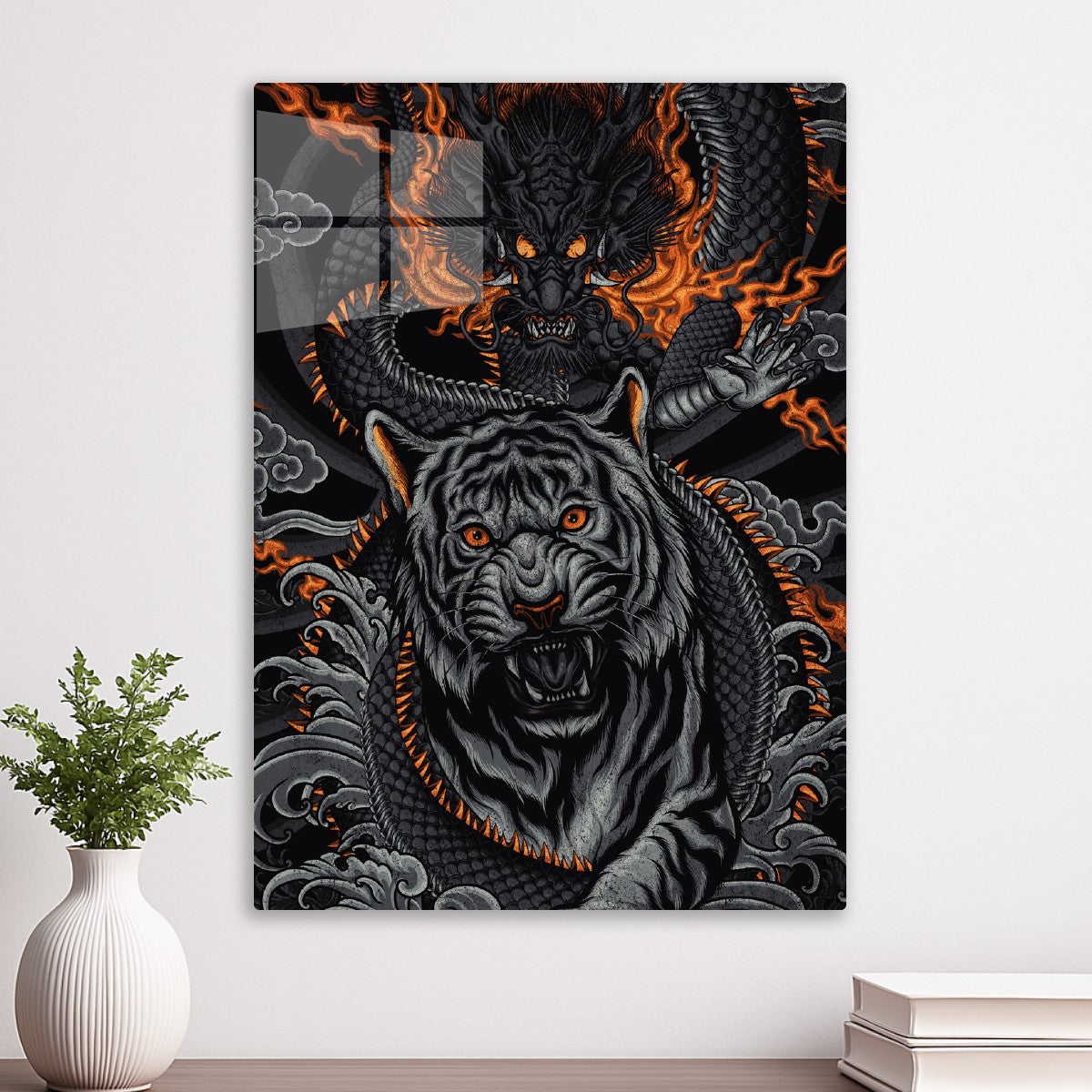 Dragon and tiger