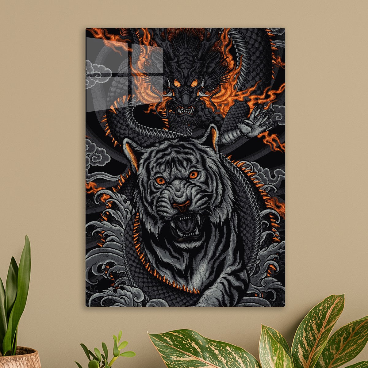 Dragon and tiger