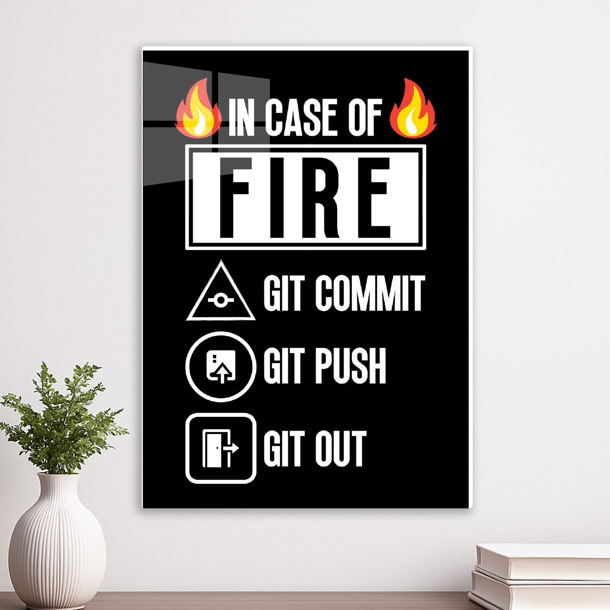 In Case Of Fire Git Commit Git