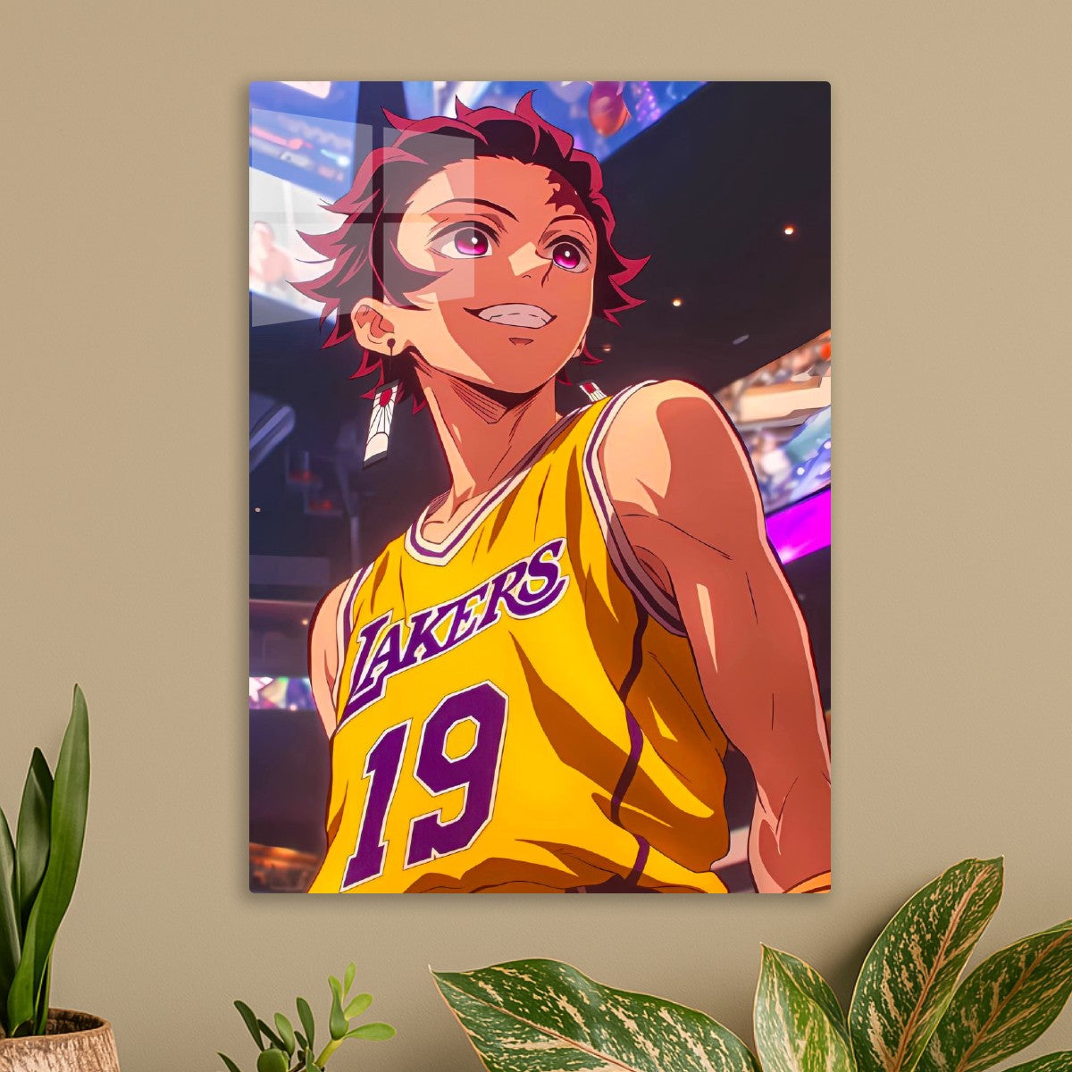 Tanjiro Lakers Crossover