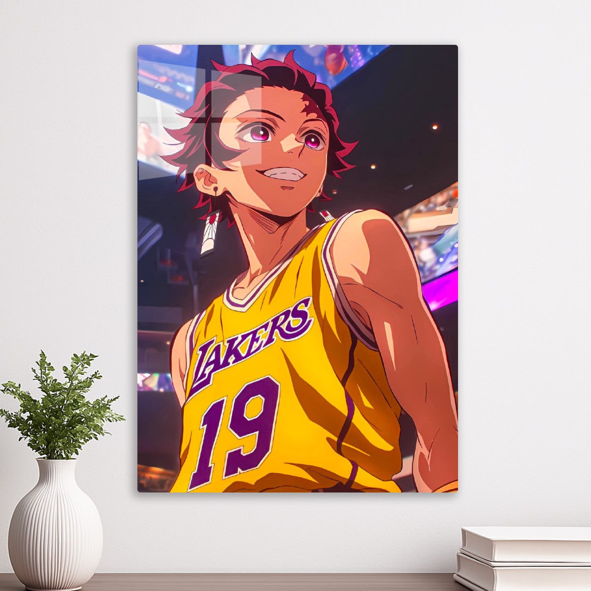 Tanjiro Lakers Crossover