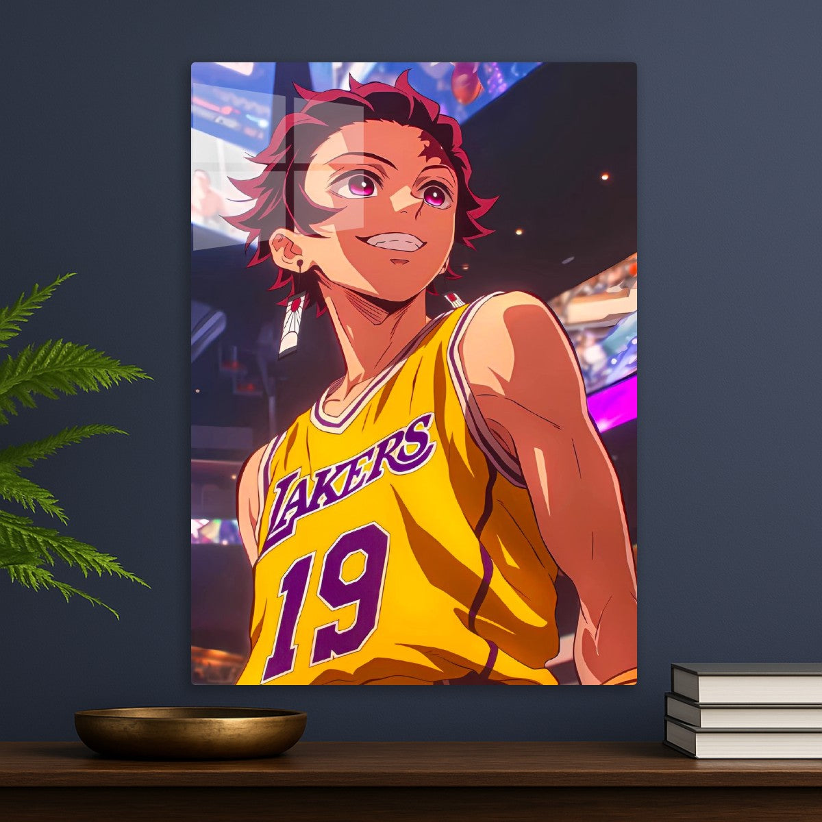 Tanjiro Lakers Crossover