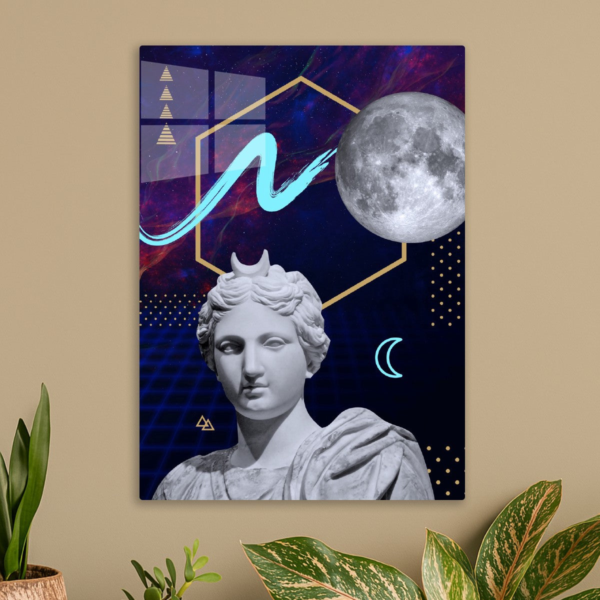 Moon/Luna - Synthwave Gods