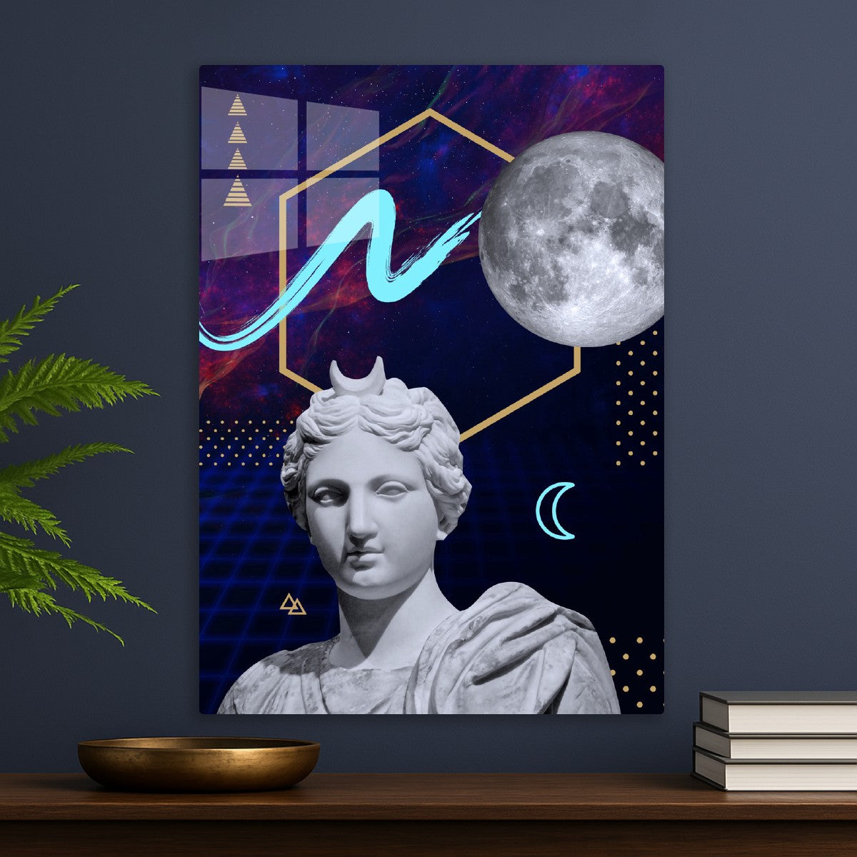 Moon/Luna - Synthwave Gods