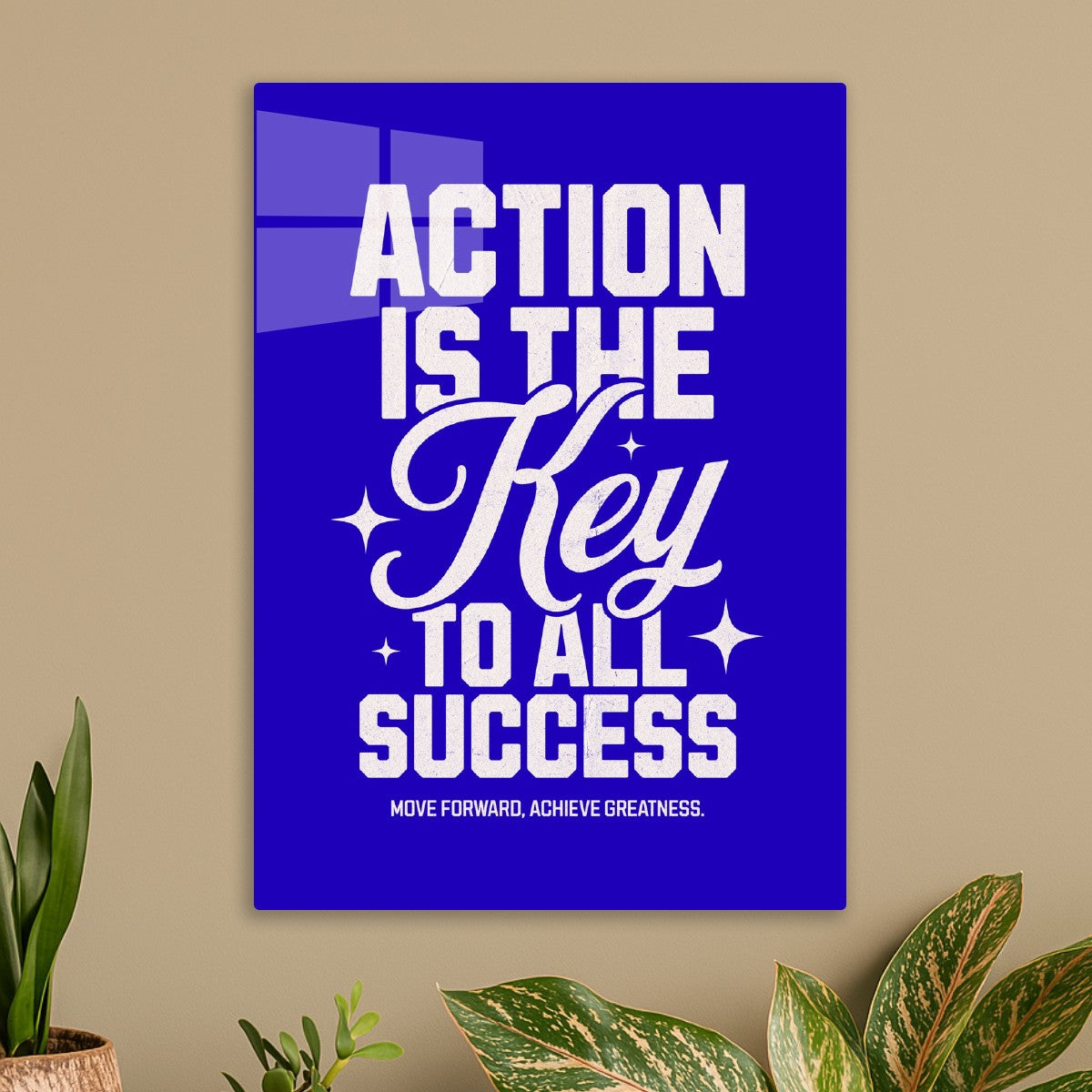 Action is the key to all success