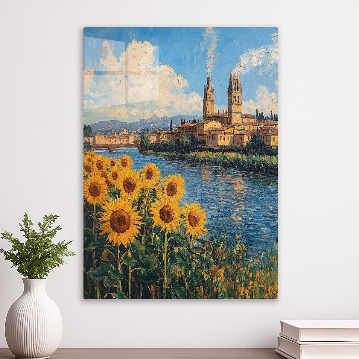 Sunlit Sunflowers Serenity