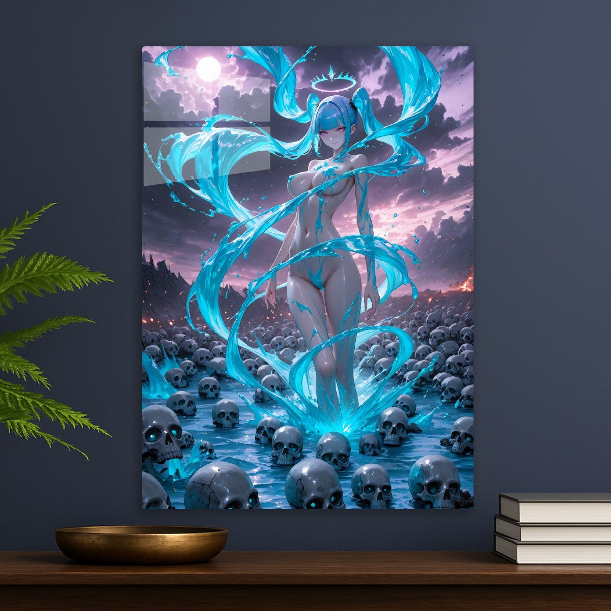 Moonlit Guardian of the Abyss