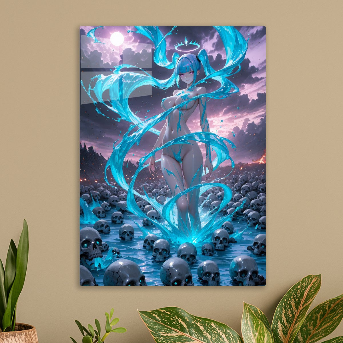 Moonlit Guardian of the Abyss