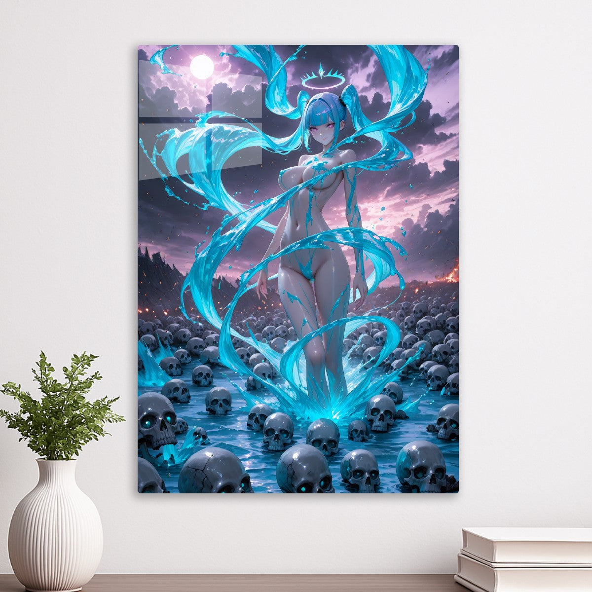 Moonlit Guardian of the Abyss