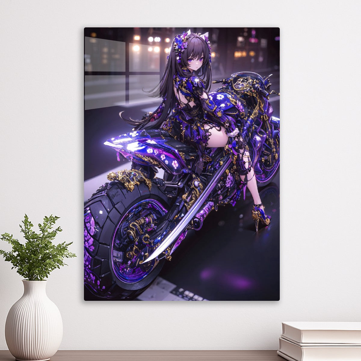 Midnight Blossom Rider