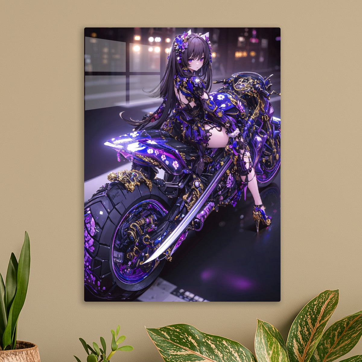Midnight Blossom Rider