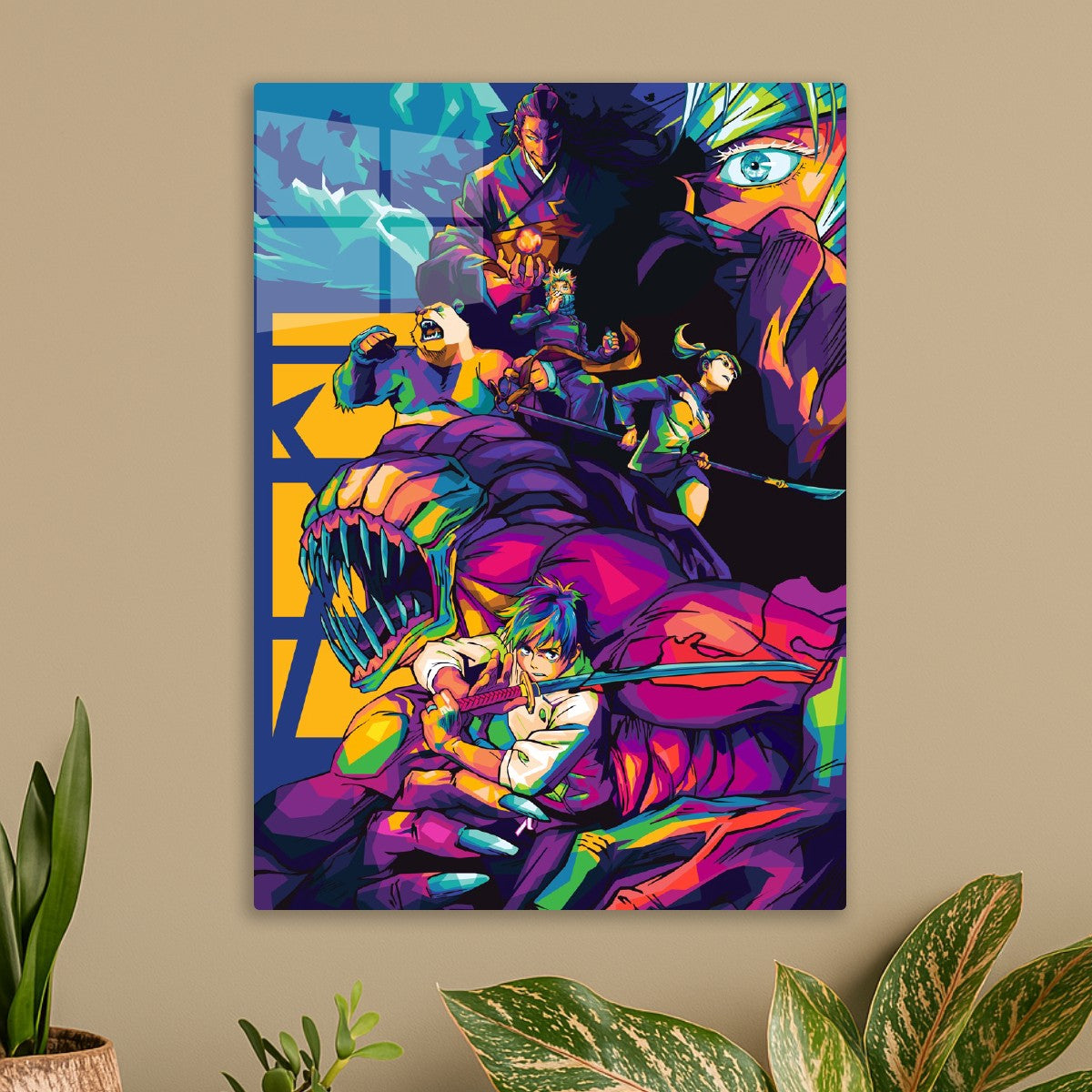 Jujutsu Kaisen Pop Art