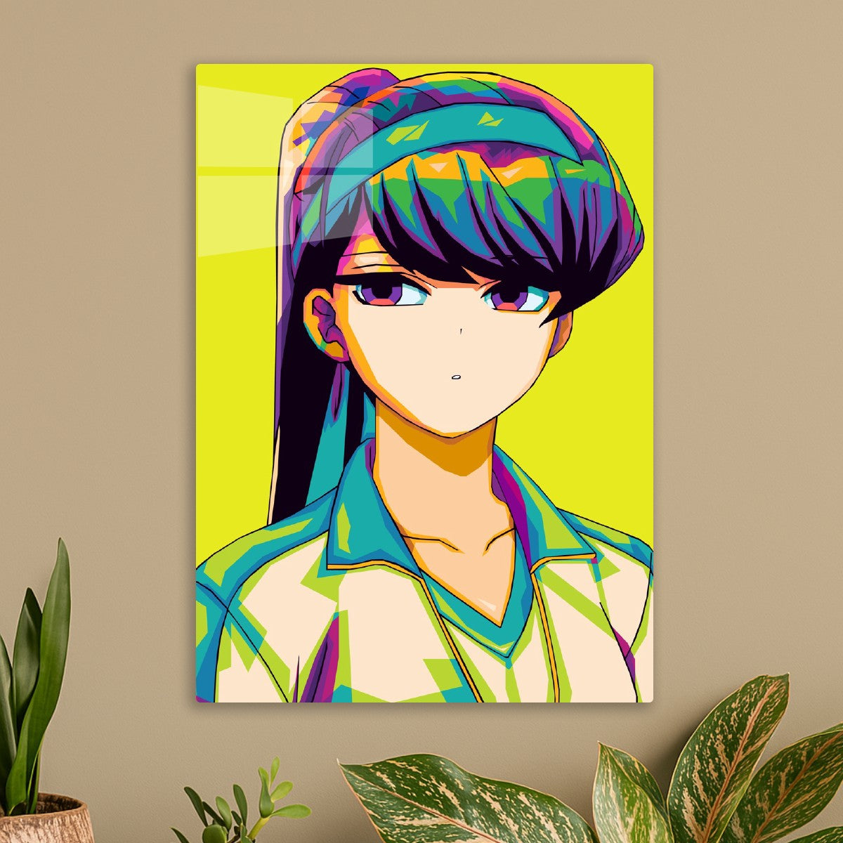 Komi Can't Communicate pop art